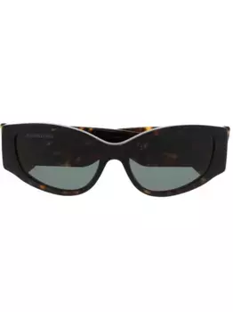 Солнцезащитные очки с логотипом Balenciaga Eyewear, коричневый