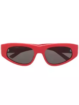Солнцезащитные очки с логотипом Balenciaga Eyewear, красный