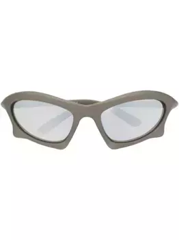 Солнцезащитные очки с логотипом Balenciaga Eyewear, серый
