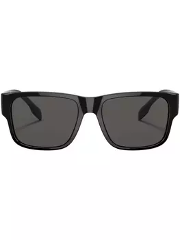 Солнцезащитные очки с логотипом Burberry Eyewear, черный
