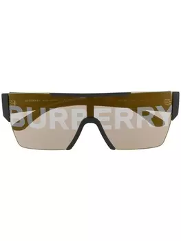 Солнцезащитные очки с логотипом Burberry Eyewear, черный