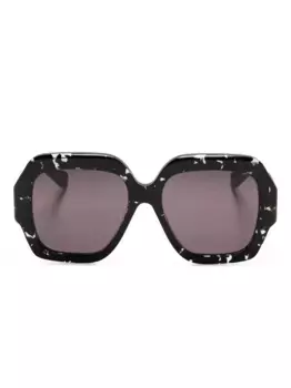 Солнцезащитные очки с логотипом Chlo Eyewear, черный