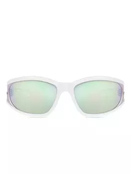 Солнцезащитные очки с логотипом Diesel, белый