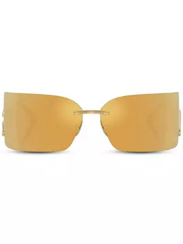 Солнцезащитные очки с логотипом Dolce & Gabbana Eyewear, золотой