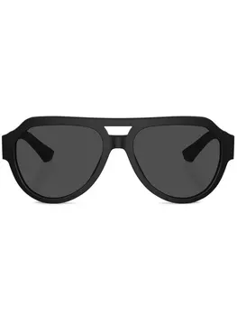 Солнцезащитные очки с логотипом Dolce & Gabbana Eyewear, черный