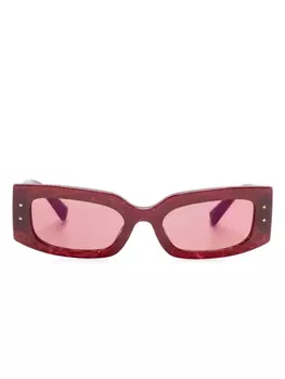 Солнцезащитные очки с логотипом Dolce & Gabbana Eyewear, красный