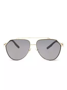 Солнцезащитные очки с логотипом Dolce & Gabbana Eyewear, золотой