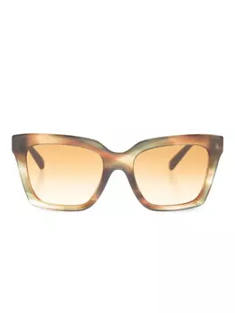 Солнцезащитные очки с логотипом Dolce & Gabbana Eyewear, коричневый