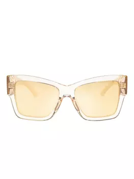 Солнцезащитные очки с логотипом Dolce & Gabbana Eyewear, нейтральный