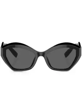 Солнцезащитные очки с логотипом GIORGIO ARMANI, черный