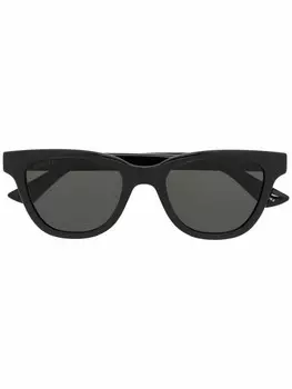 Солнцезащитные очки с логотипом Gucci Eyewear, черный