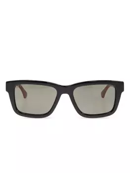 Солнцезащитные очки с логотипом Gucci Eyewear, черный