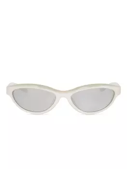 Солнцезащитные очки с логотипом Jacquemus, белый