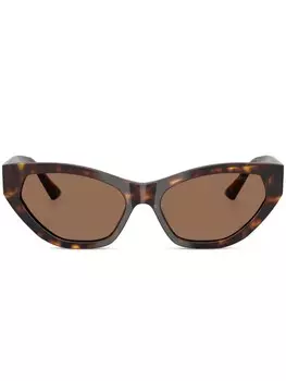 Солнцезащитные очки с логотипом Jimmy Choo Eyewear, коричневый