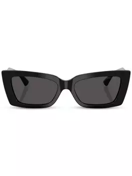 Солнцезащитные очки с логотипом Jimmy Choo Eyewear, черный