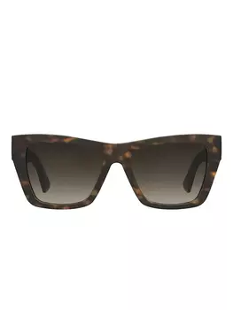 Солнцезащитные очки с логотипом Moschino Eyewear, коричневый