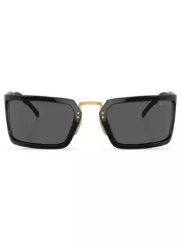 Солнцезащитные очки с логотипом Prada Eyewear, черный