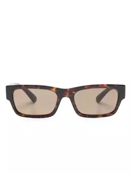Солнцезащитные очки с логотипом Prada Eyewear, коричневый