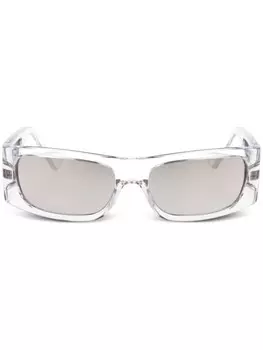 Солнцезащитные очки с логотипом Versace Eyewear, белый