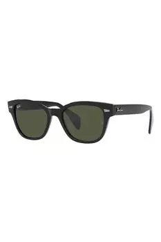 Солнцезащитные очки с логотипом Wayfarer Ray-Ban, черный