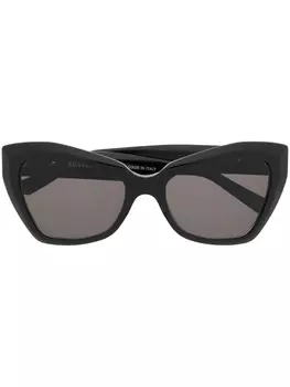 Солнцезащитные очки с монограммой Balenciaga Eyewear, черный