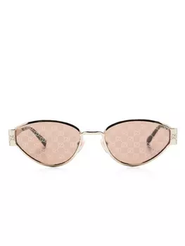 Солнцезащитные очки с мотивом GG Gucci Eyewear, золотой