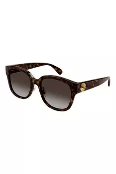 Солнцезащитные очки с принтом и градиентом Gucci, черный