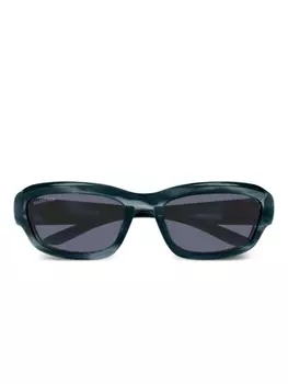 Солнцезащитные очки с тонированными линзами Balenciaga Eyewear, серый