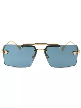 Солнцезащитные очки с тонированными линзами Versace Eyewear, золотой