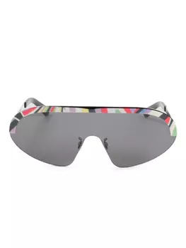 Солнцезащитные очки с узорчатым козырьком PUCCI