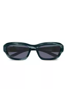 Солнцезащитные очки с затемненными линзами Balenciaga Eyewear, серый