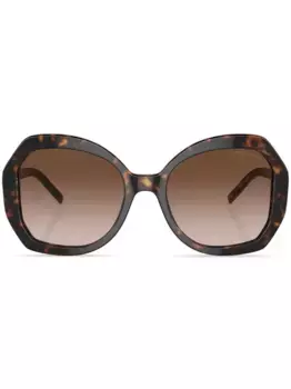 Солнцезащитные очки с затемненными линзами GIORGIO ARMANI, зеленый