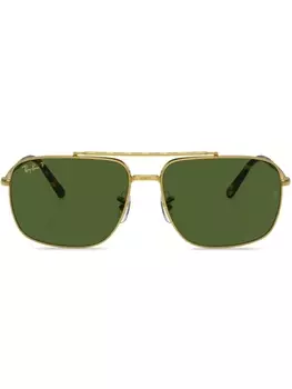 Солнцезащитные очки с затемненными линзами Ray-Ban, золотистый