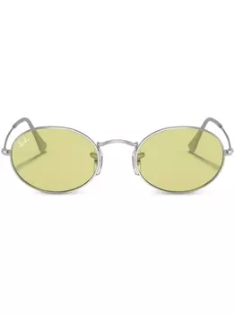 Солнцезащитные очки с затемненными линзами Ray-Ban, серебряный