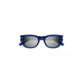 Солнцезащитные очки Saint Laurent Cat Eye Frame Sunglasses, синий