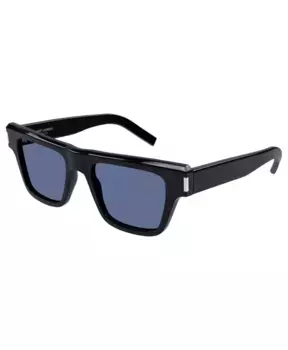 Солнцезащитные очки Saint Laurent, черный