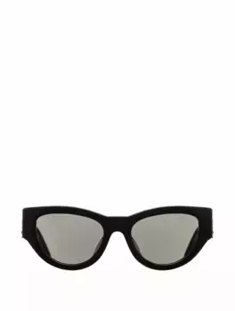 Солнцезащитные очки Saint Laurent, черный