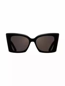 Солнцезащитные очки Saint Laurent, черный