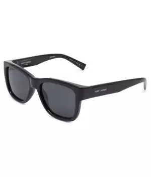 Солнцезащитные очки Saint Laurent, черный