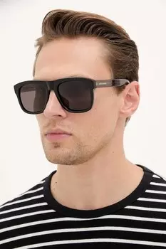Солнцезащитные очки Saint Laurent, черный