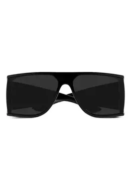 Солнцезащитные очки Saint Laurent Eyewear Injection с защитной оправой, черный