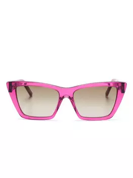 Солнцезащитные очки Saint Laurent Eyewear Mica, розовый