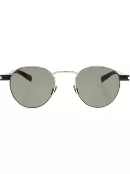 Солнцезащитные очки Saint Laurent Eyewear SL 707, серебряный