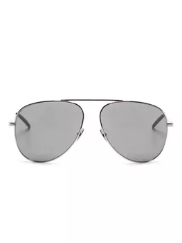 Солнцезащитные очки Saint Laurent Eyewear SL 800, серебристый