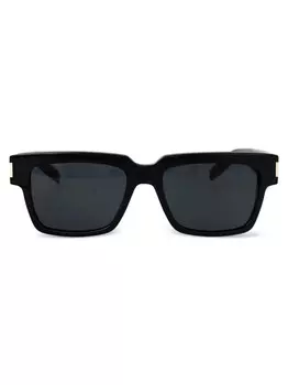 Солнцезащитные очки Saint Laurent Eyewear в квадратной оправе, черный