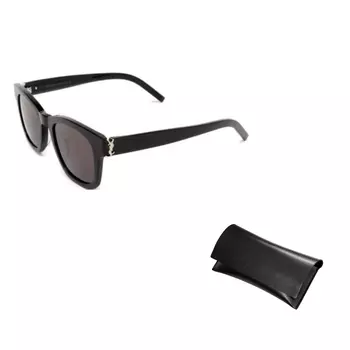 Солнцезащитные очки Saint Laurent квадратной формы, черный