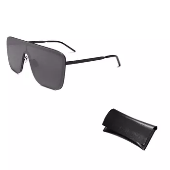 Солнцезащитные очки Saint Laurent Mask Frame, черный