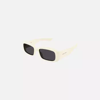 Солнцезащитные очки Saint Laurent Rectangle Sunglasses, белый
