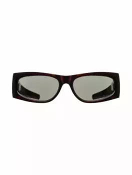 Солнцезащитные очки Saint Laurent, серый