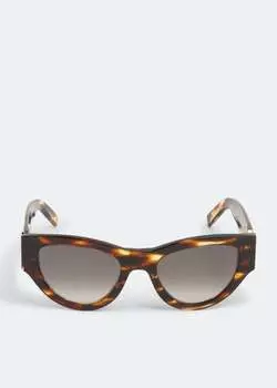 Солнцезащитные очки Saint Laurent SL M94, коричневый